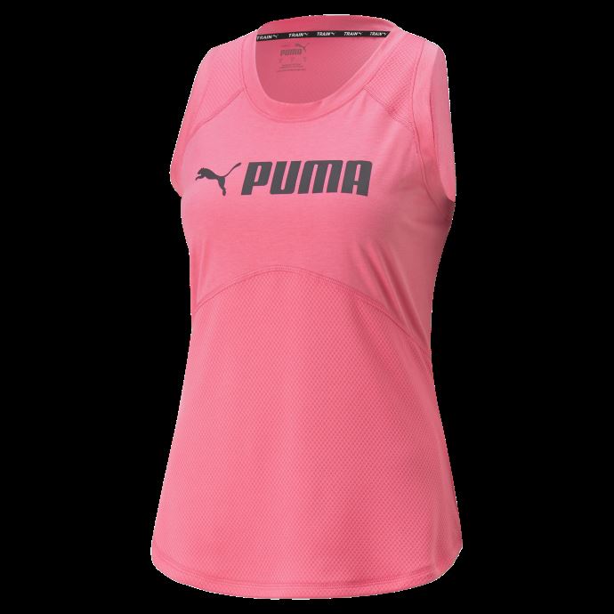 Puma Canada Fit Logo Training Tank Top Rose Coucher De Soleil Femme
