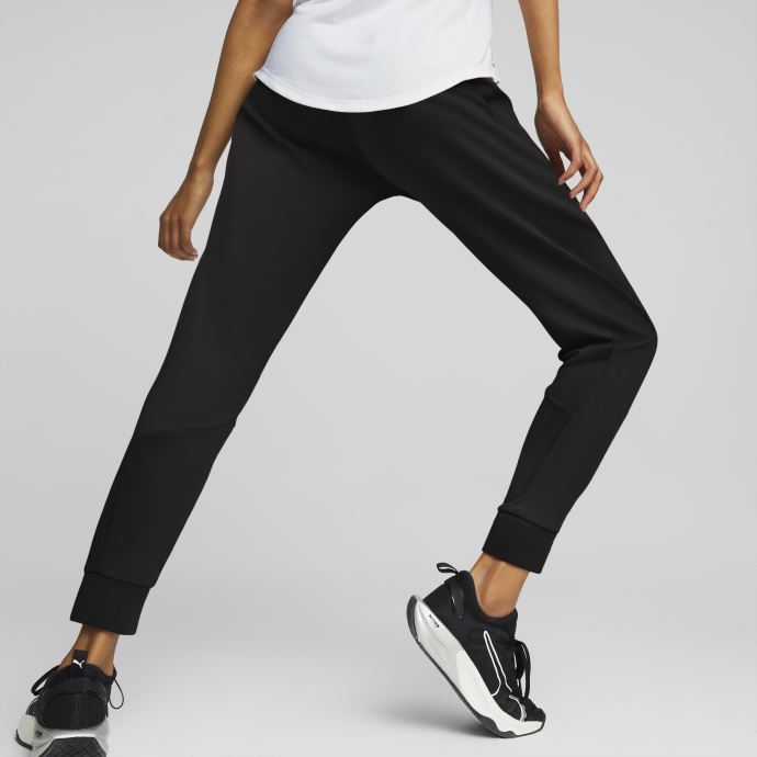 Puma Canada Fit Pantalon De Survêtement D'entraînement En Tricot Technique Pour Femme Noir
