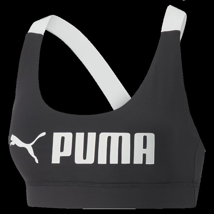 Soutien-gorge D'entraînement à Impact Moyen Puma Canada Fit Pour Femme Noir

