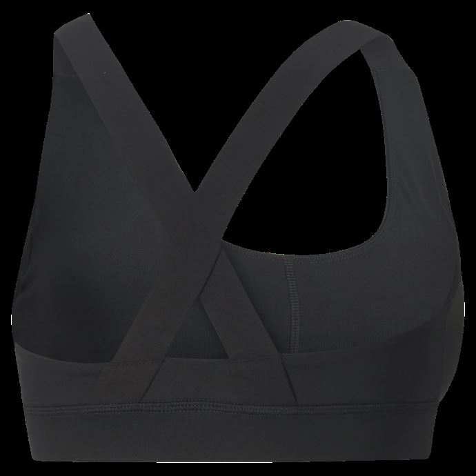Puma Canada Noir Métallisé Puma Canada Fit Mid Impact Training Bra Femmes
