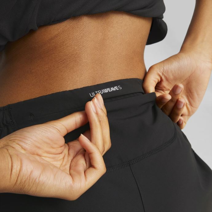 Puma Canada Black Run Ultraweave S 3" Women's Running Shorts
