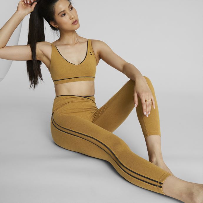 Soutien-gorge De Sport Exhale Cross Studio Pour Femme Desert Tan Heather Puma Canada