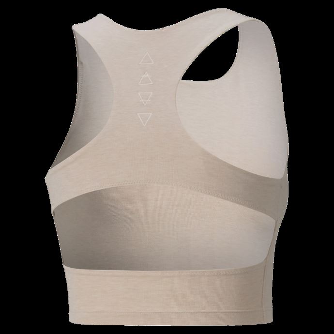 Rose Quartz Heather Puma Canada Exhale Training Haut Court Découpé Pour Femme
