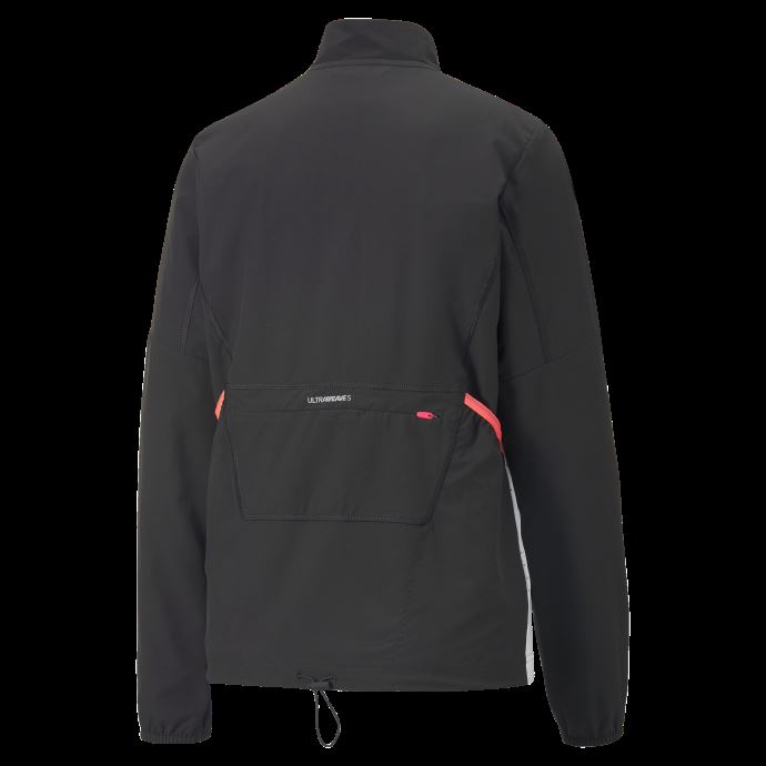 Puma Canada Run Ultraweave S Veste De Running Tissée Femme Noir Blanc
