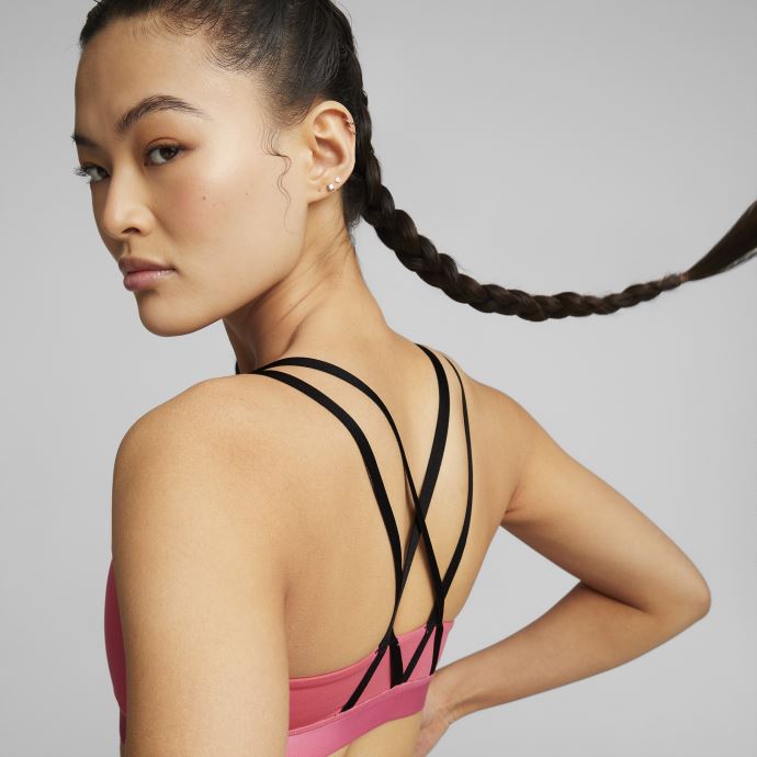 Soutien-gorge D'entraînement à Bretelles élite à Faible Impact Femmes Rose Coucher De Soleil Puma Canada
