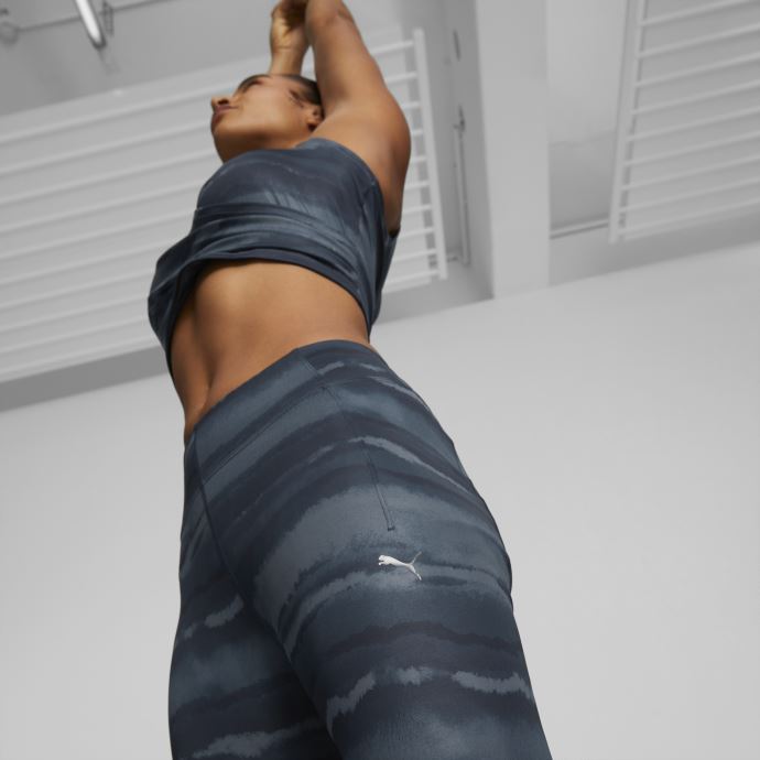 Bleu Marine-geo Print Studio Your Move Leggings D'entraînement Imprimés Femmes Puma Canada
