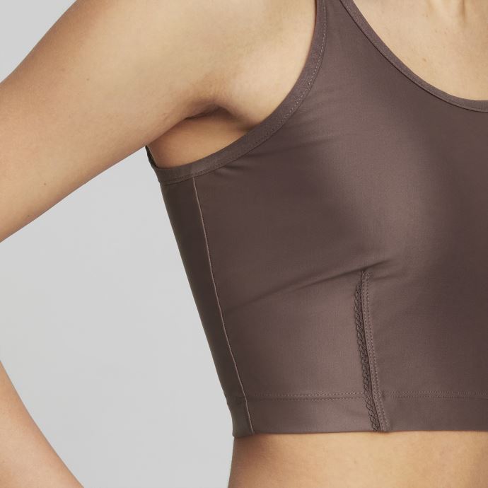 Haut Court D'entraînement Studio Ultrabare Strappy Pour Femmes Dusty Plum Puma Canada