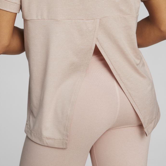 T-shirt D'entraînement Studio Tendance Femme Puma Canada Rose Quartz Heather