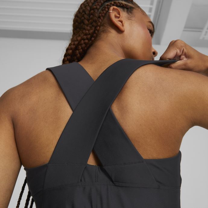 Soutien-gorge D'entraînement Safari Glam En Fourrure Noire à Impact Moyen Pour Femmes Puma Canada