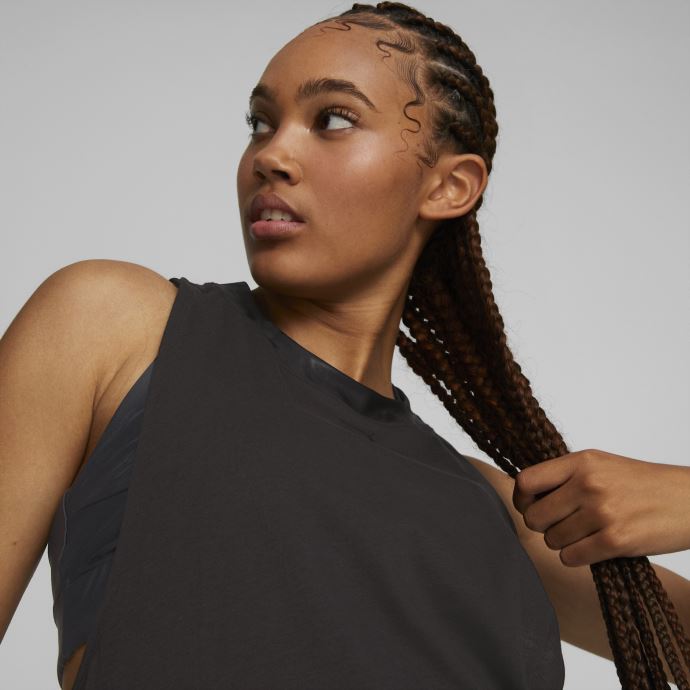 Débardeur Safari Glam Noir Femme Puma Canada
