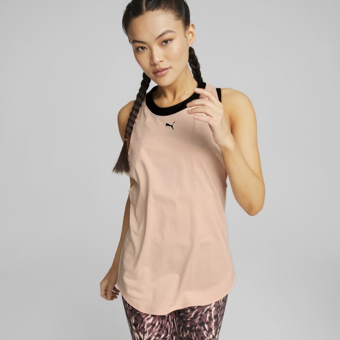 Rose Quartz Puma Canada Safari Glam Training Débardeur Femmes
