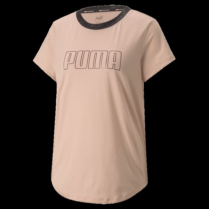 T-shirt D'entraînement à Manches Courtes Puma Canada Safari Glam Quartz Rose Pour Femmes
