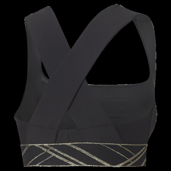 Puma Canada Noir-deco Glam Mid Impact Deco Glam Soutien-gorge D'entraînement Femmes
