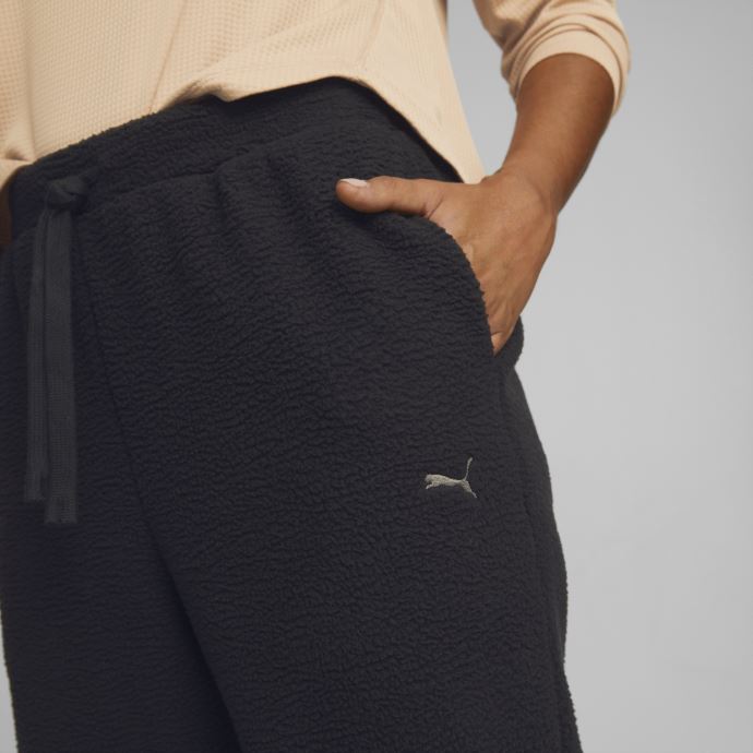 Pantalon D'entraînement Noir Studio Sherpa Pour Femme Puma Canada