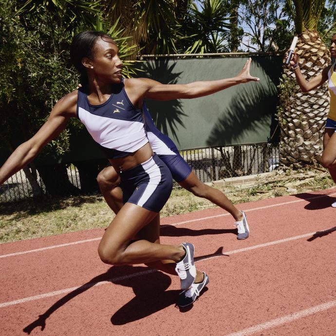 Puma Canada X Tracksmith Crop Top Femme Caban
