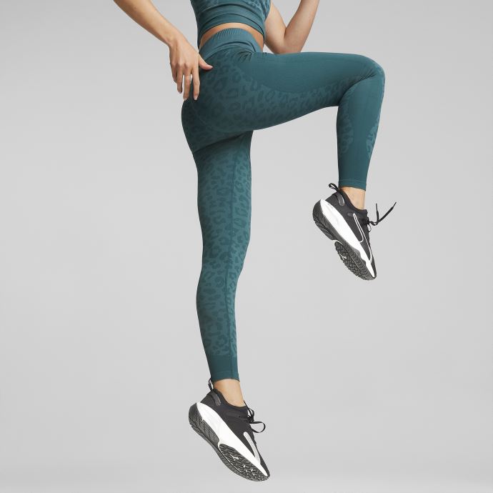 Varsity Vert-léopard Imprimé Formknit Sans Couture Taille Haute 7-8 Longueur Formation Collants Femmes Puma Canada
