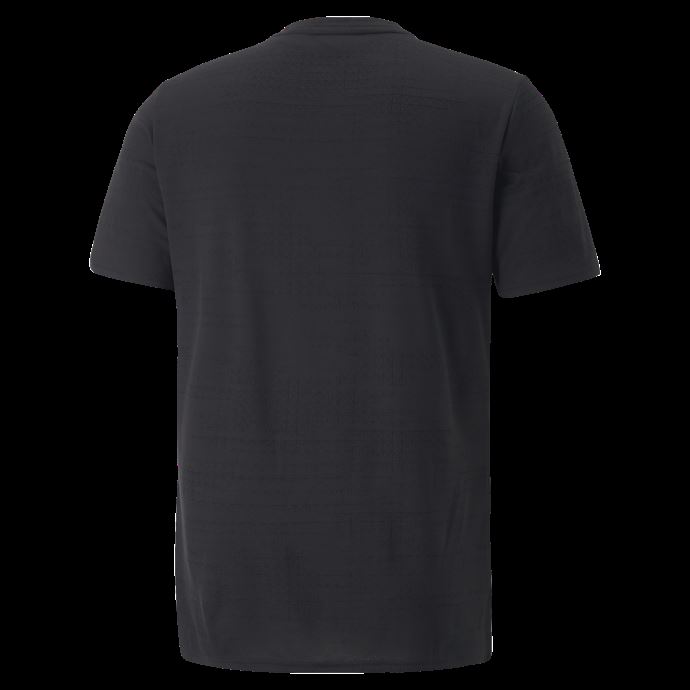 T-shirt D'entraînement Jacquard à Manches Courtes Pour Hommes Noir Puma Canada
