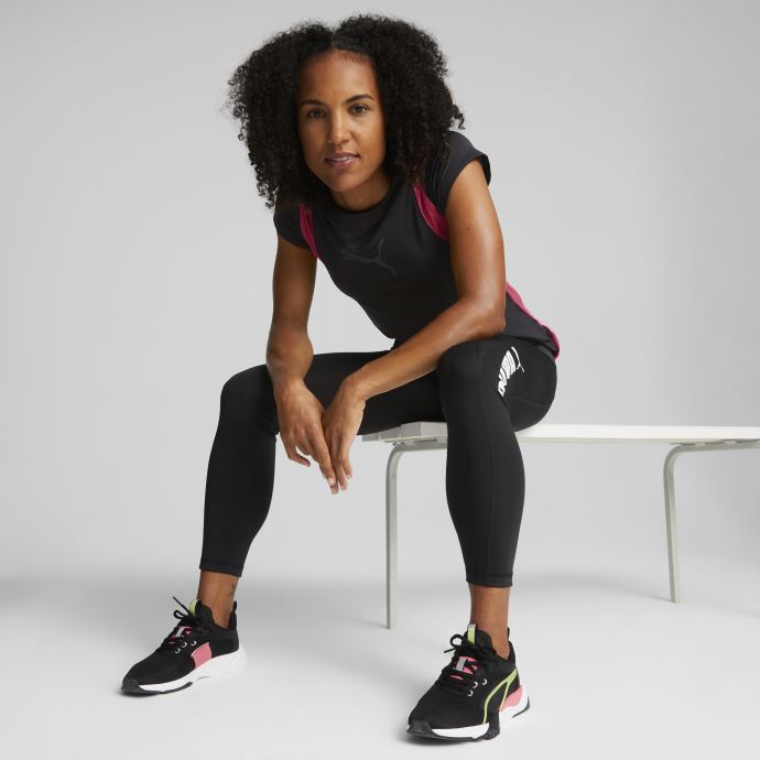 Puma Canada Train All Day Collant D'entraînement Femme 7-8 Noir