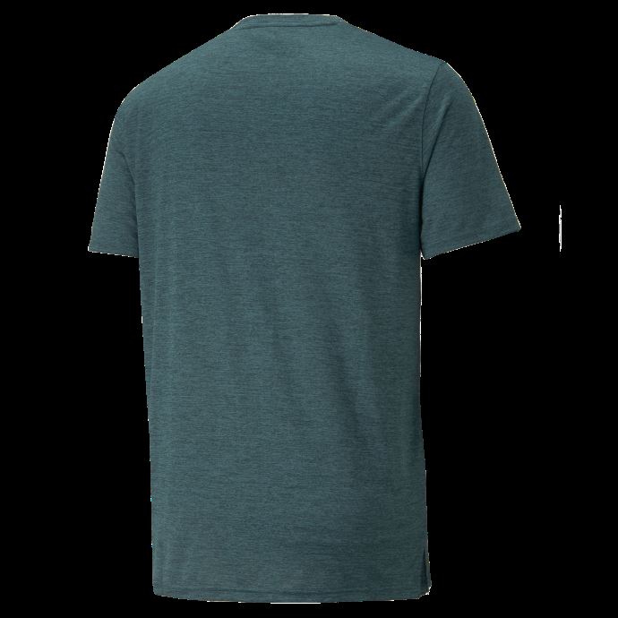 Puma Canada Varsity Green Heather-aop Cat Favorite Heather Cat Training Tee Hommes