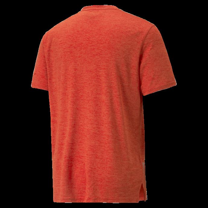 Puma Canada Burnt Red Heather Favori Heather Cat Training Tee Hommes