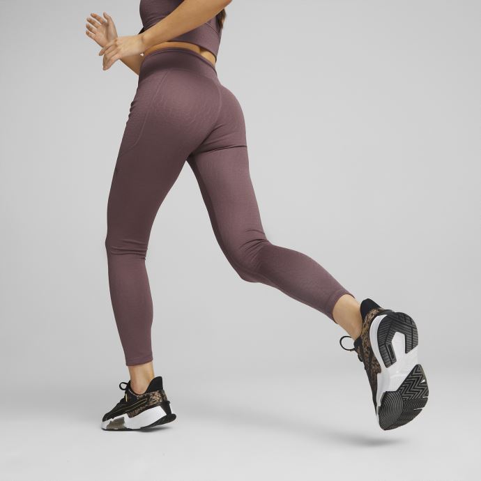 Puma Canada Legging Taille Haute Impeccable 7-8 Femme Prune Poussiéreux