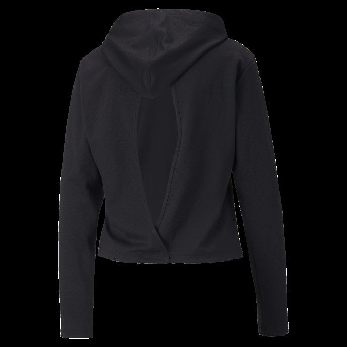 Puma Canada Sweat à Capuche D'entraînement Longueur Régulière Sans Faille Femmes Noir