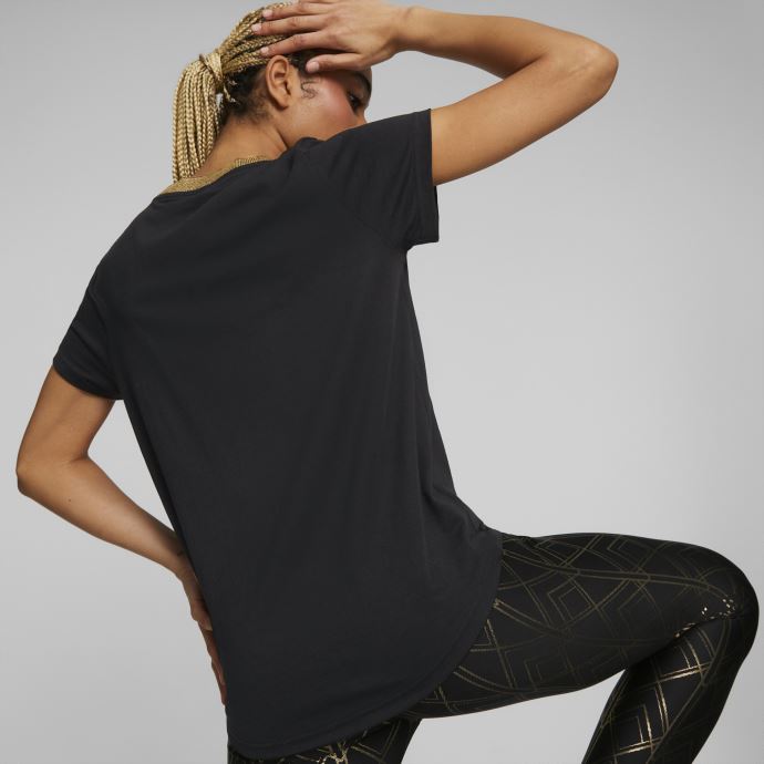 T-shirt D'entraînement Deco Glam à Manches Courtes Pour Femmes Noir-deco Glam Puma Canada
