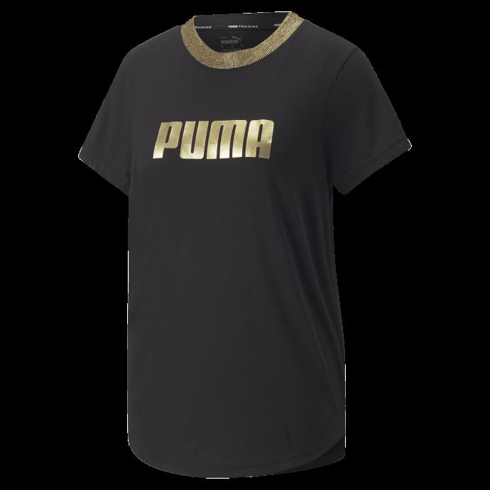 T-shirt D'entraînement Deco Glam à Manches Courtes Pour Femmes Noir-deco Glam Puma Canada
