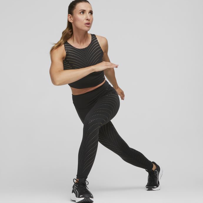 Legging D'entraînement Graphique Forever Luxe Femme Black-deco Gold Print Puma Canada
