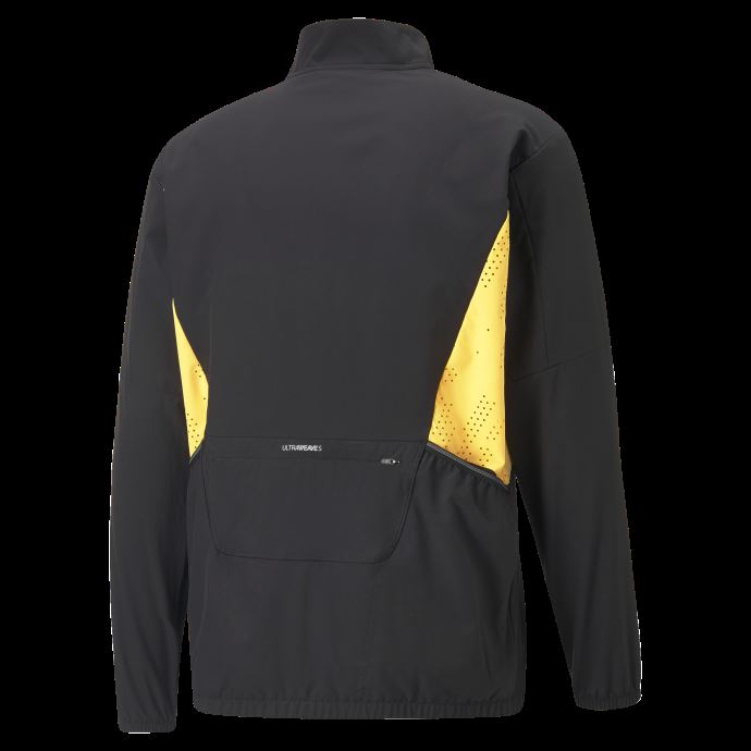 Run Ultraweave Woven Running Jacket Hommes Black-sun Stream Puma Canada