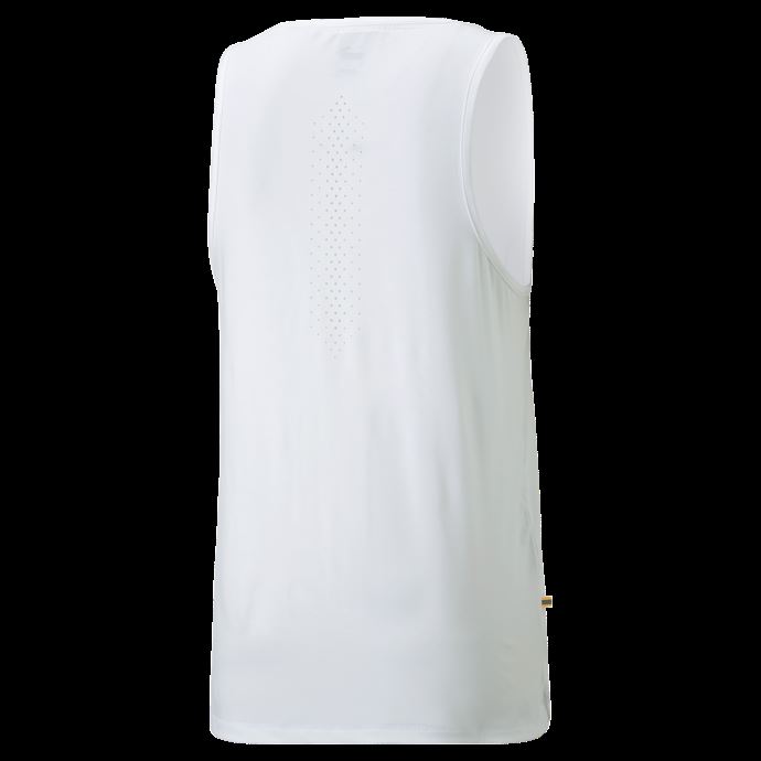 Blanc Puma Canada Run Cloudspun Maillot De Course Hommes