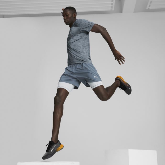 Ciel Du Soir Bruyère Puma Canada Cloudspun T-shirt De Course Hommes
