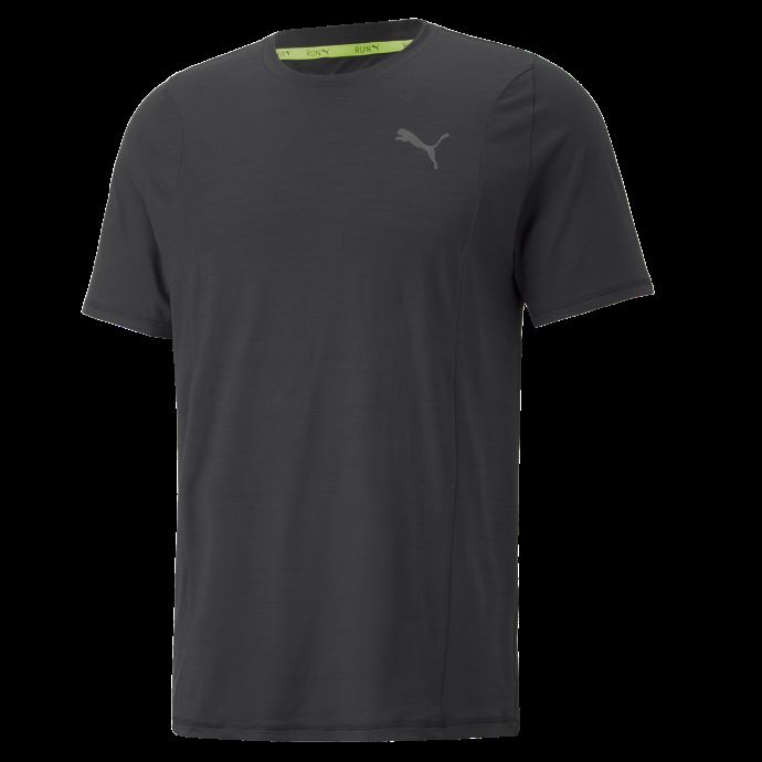 T-shirt De Course Noir Heather Cloudspun Pour Hommes Puma Canada

