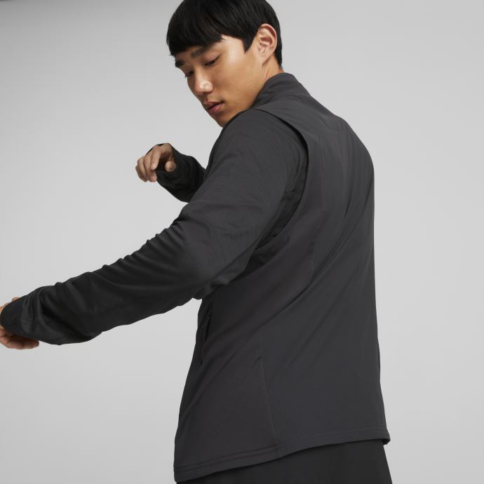 Puma Canada Cloudspun Wrmlbl Gilet De Running Hommes Noir
