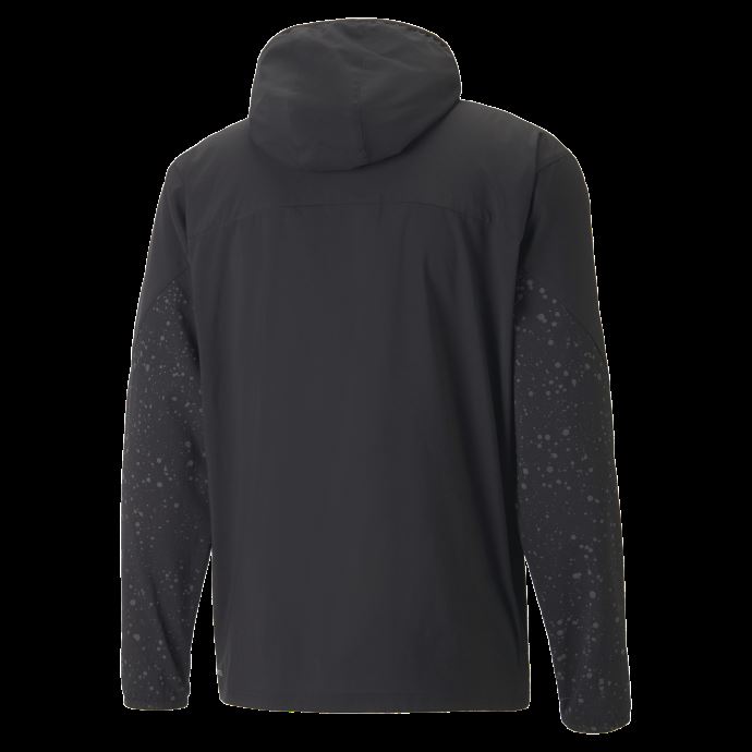 Puma Canada Veste De Running Tissée Noire Réfléchissante Pour Homme
