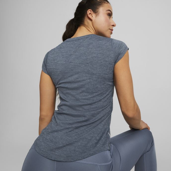 Puma Canada Favorite Heather Cat Training Tee Femme Soirée Sky-outline Cat