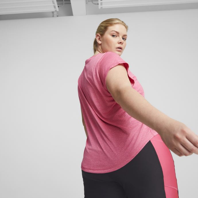 Coucher De Soleil Rose-contour Chat Puma Canada Favori Bruyère Chat Entraînement Tee Femmes