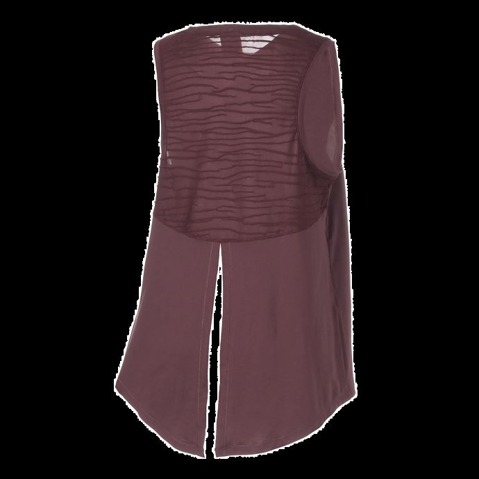 Puma Canada Maternity Débardeur D'entraînement Décontracté Pour Femme Prune Poussiéreux