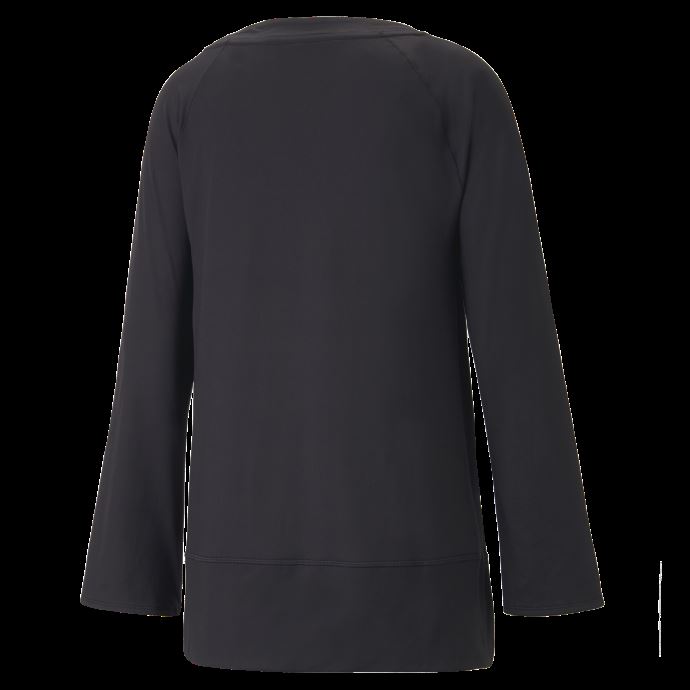 Haut D'entraînement Puma Canada Maternity à Manches Cloche Pour Femme Noir