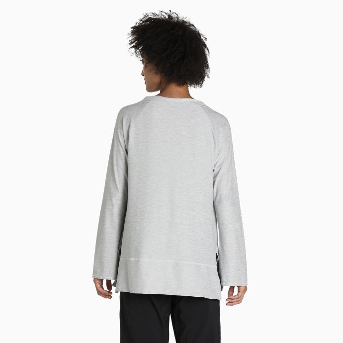 Haut D'entraînement De Maternité à Manches Cloche Pour Femme Gris Clair Chiné Puma Canada