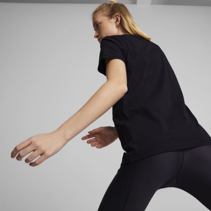 T-shirt D'entraînement à Logo Noir Pour Femme Puma Canada