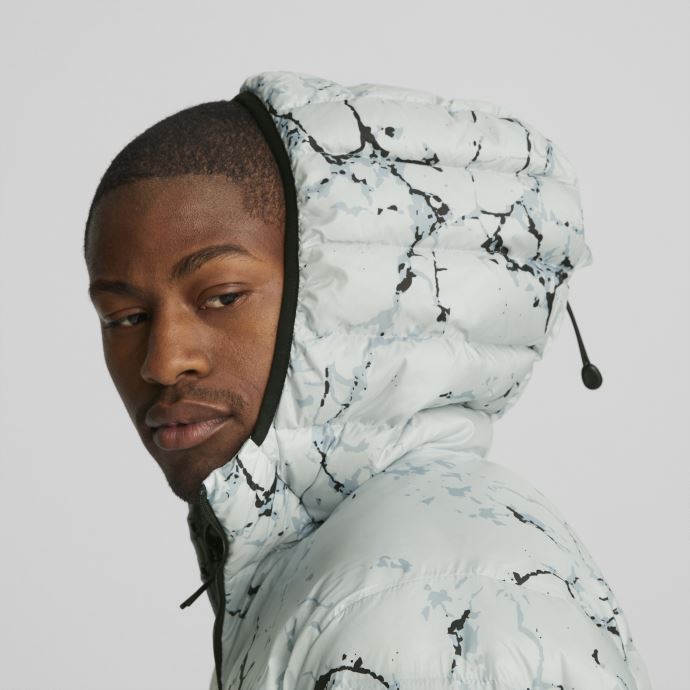 Doudoune Puma Canada Seasons Gris Platine Hommes
