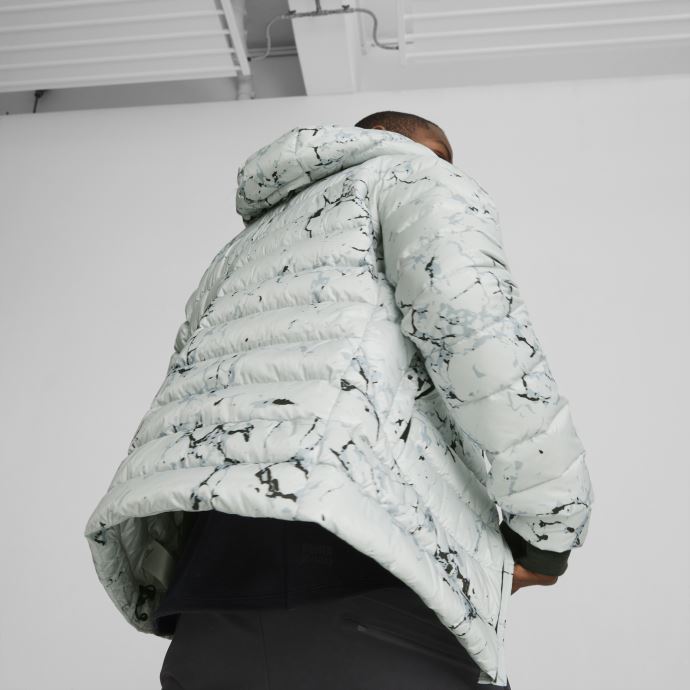 Doudoune Puma Canada Seasons Gris Platine Hommes
