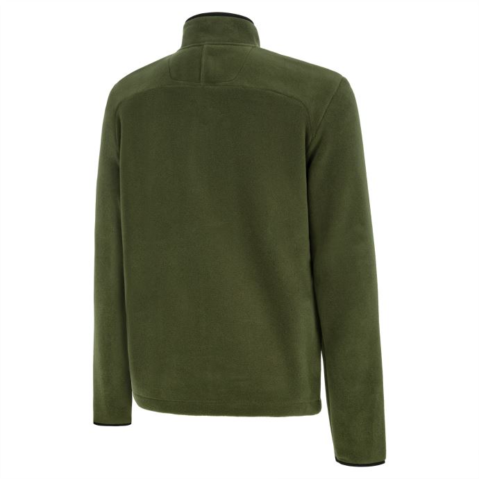 Puma Canada Seasons Full-zip Polaire De Course Pour Hommes Olive Profonde