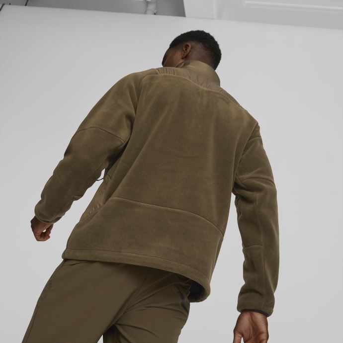 Saisons Pull De Course En Molleton Hommes Olive Profonde Puma Canada
