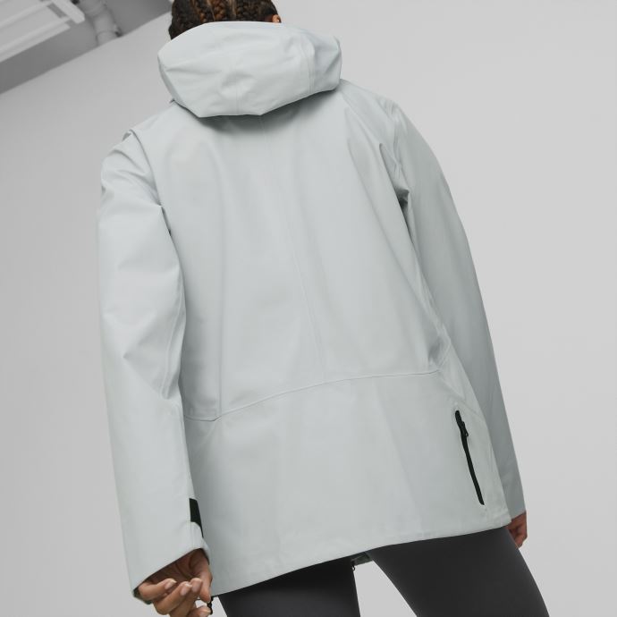 Veste De Running Femme Stormcell Puma Canada Seasons Gris Platine