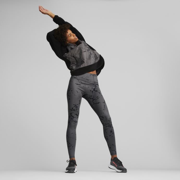 Pull De Course Polaire Saisons Femme Puma Canada Noir-castlerock
