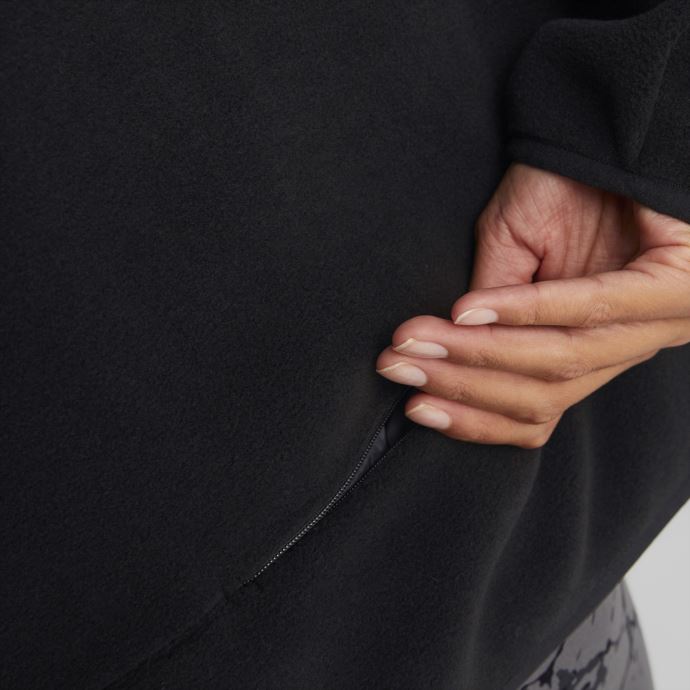 Pull De Course Polaire Saisons Femme Puma Canada Noir-castlerock
