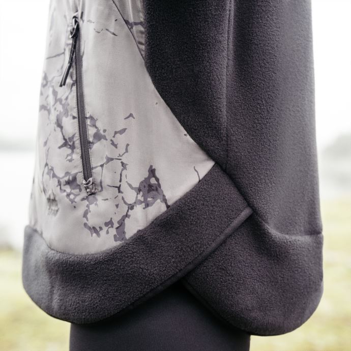 Pull De Course Polaire Saisons Femme Puma Canada Noir-castlerock
