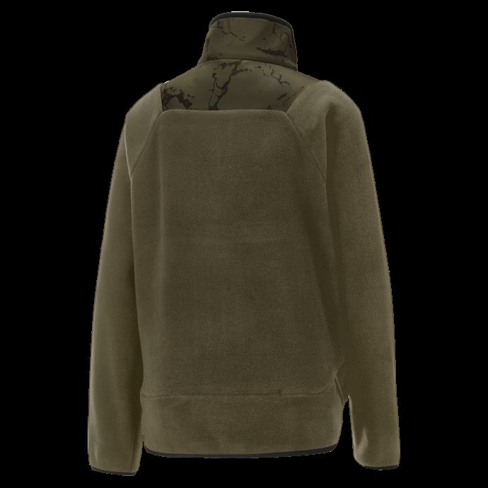 Puma Canada Deep Olive Seasons Polaire Running Pull Femmes